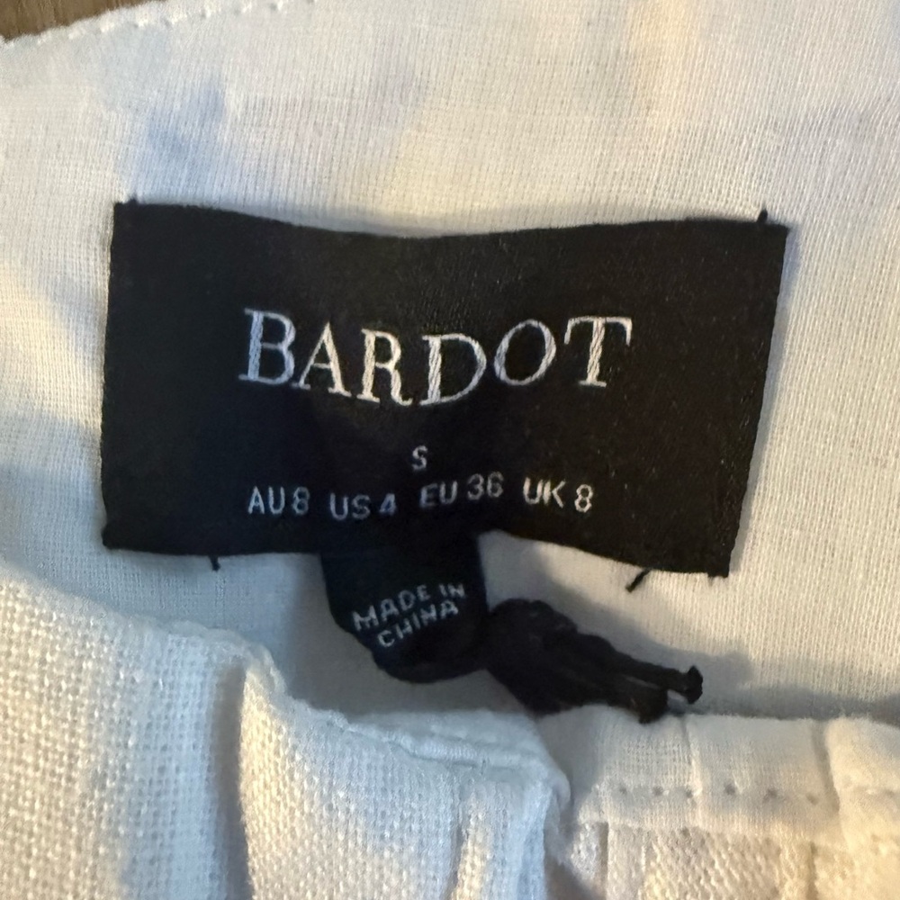 Bardot White Strapless sigma corset top nwt size 4 (small) - Picture 5 of 5